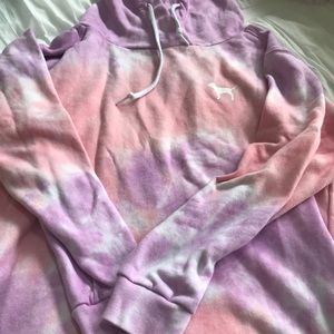 VS PINK tunic hooded sweatshirt